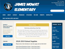 Tablet Screenshot of jamesmowat.ca